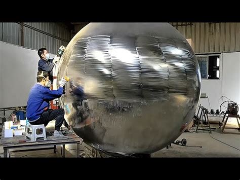 two part sheet metal sphere|metal sphere design.